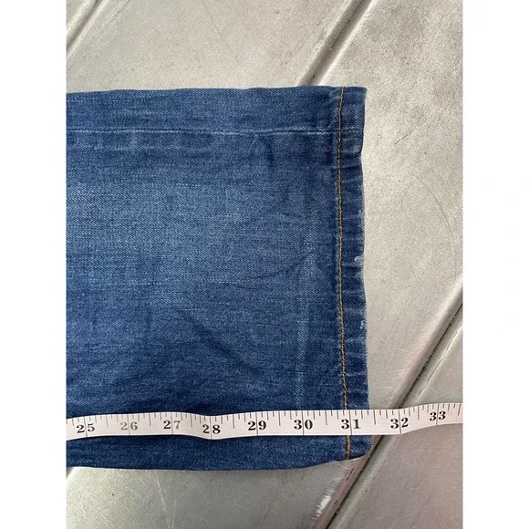 Levi's Men's Straight Jeans - Blue - Picture 9 of 16